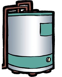 This is a picture of a water heater.