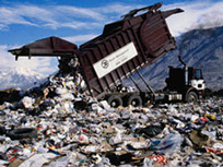 This is a picture of a dump